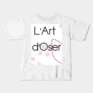 The art of daring II Kids T-Shirt